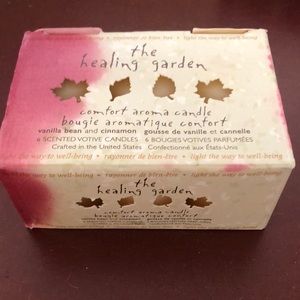 Healing Garden vanilla bean and cinnamon votives